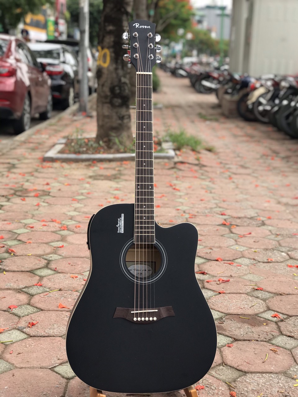 Đàn Guitar Acoustic Rosen R135BK